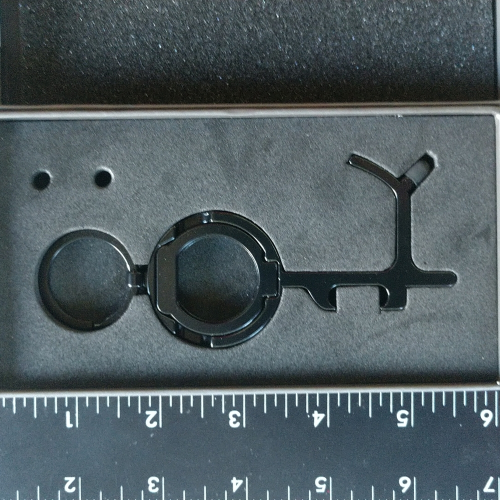 No Touch Door Opener Tool (Side Kick) Keychain